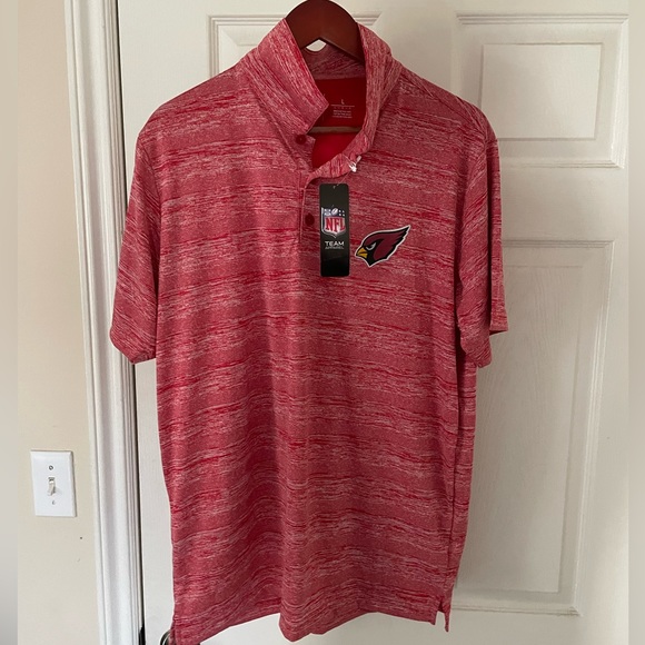 Officially licensed NFL Arizona Cardinals Antigua golf Polo size L - Picture 1 of 5